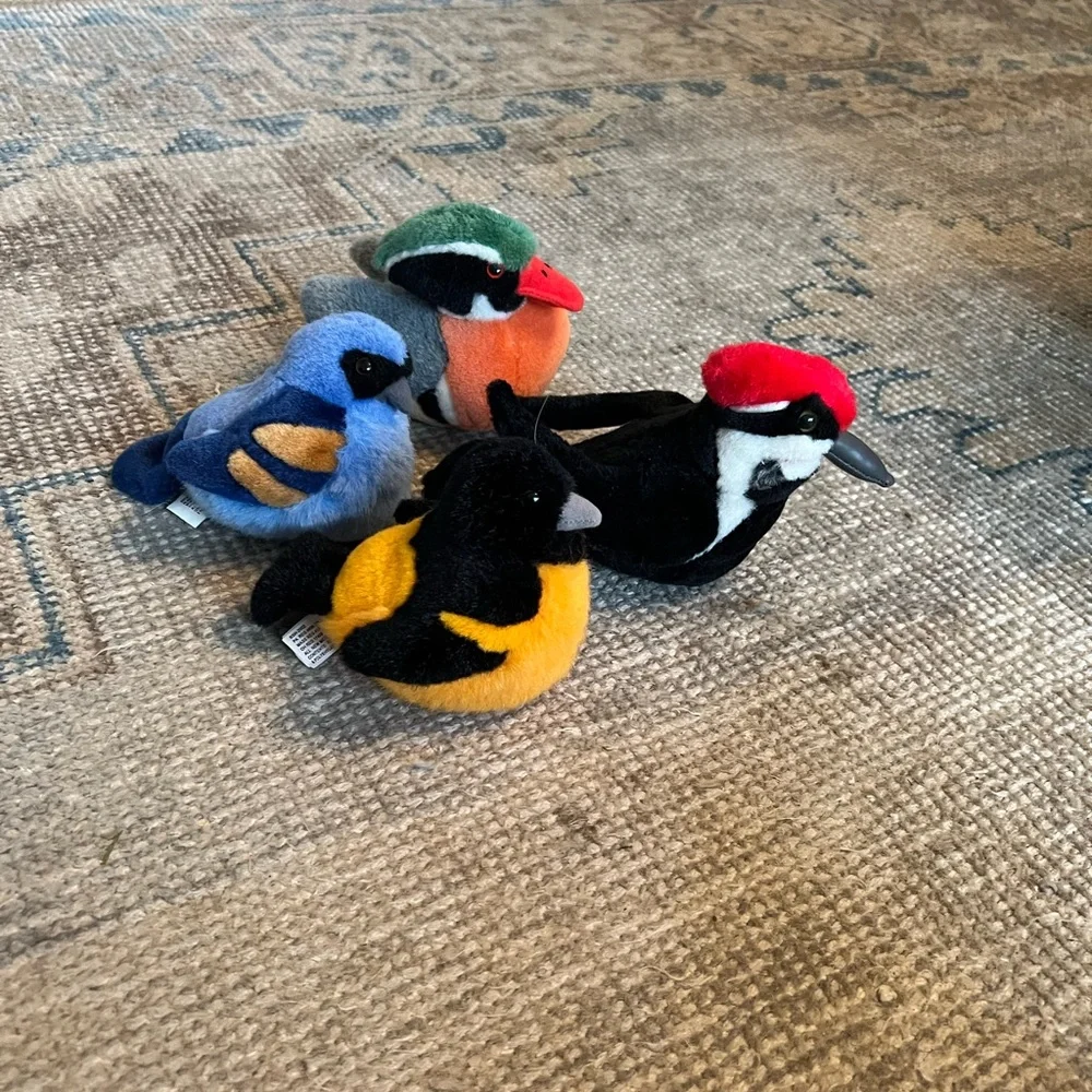 Audubon Society Wild Plush Birds That Make Calls Working